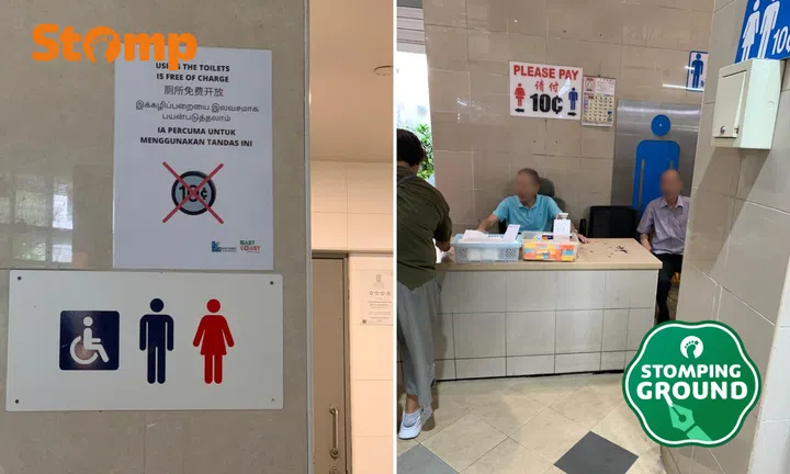Unfair that some hawker centre toilets are free while others charge, says Stomper: 'Must standardise'