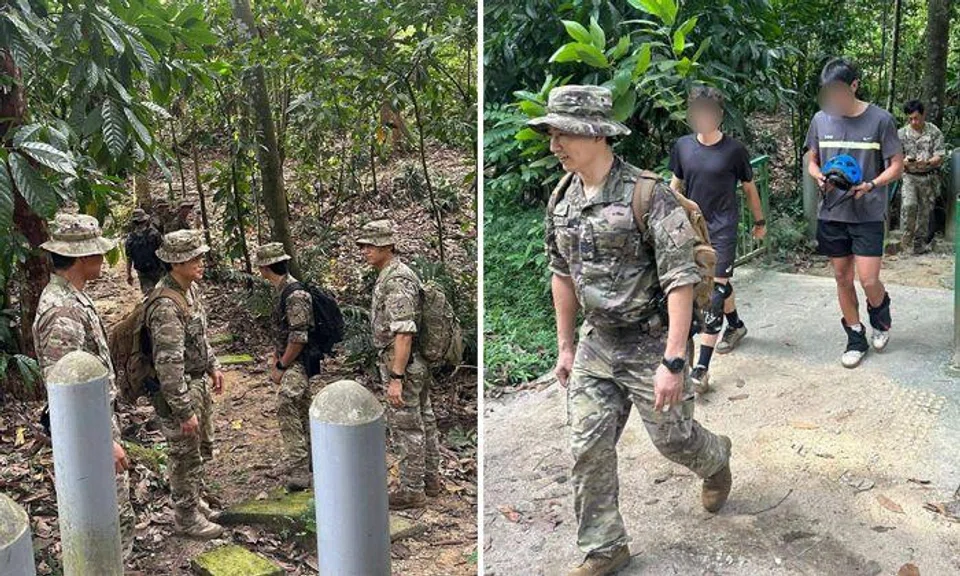 Two cyclists go missing in Mandai Forest, rescued by police and Gurkhas