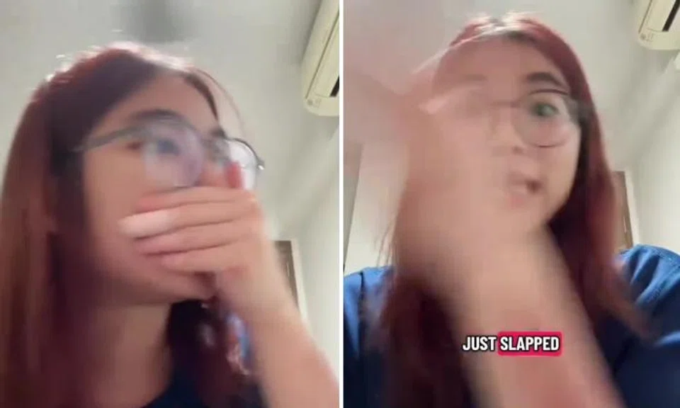 A TikTok video of a woman boasting that she "crash(ed out" and physically abused her boyfriend has gone viral with netizens slamming her behaviour.