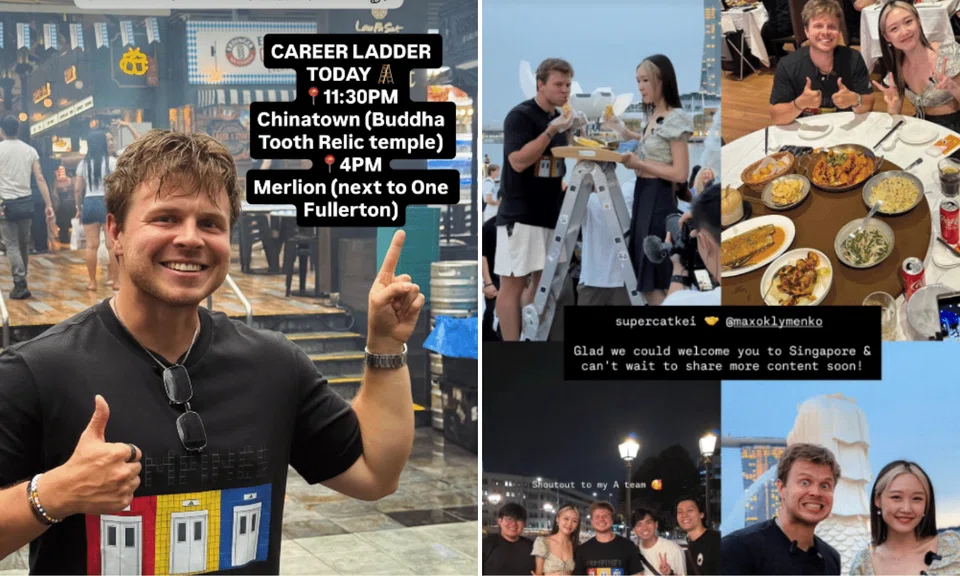 He interviewed people, including local content creator and streamer supercatkei and Grab CEO, Anthony Tan.