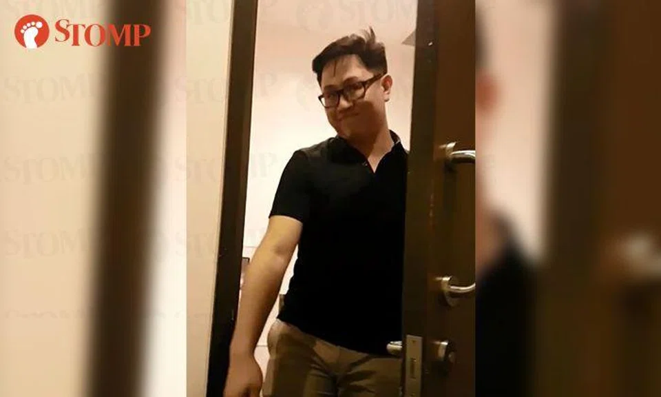 A wheelchair bound woman was left waiting for an able bodied man to use the handicap toilet at AXA tower