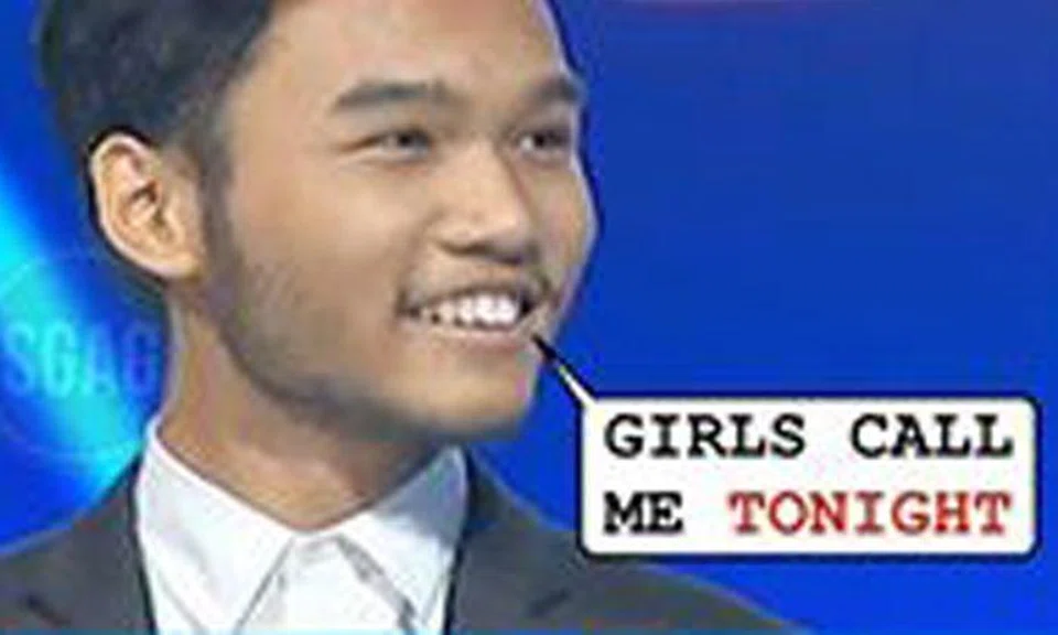As slick as butter: Singapore guy tries to pick girls up on national TV 