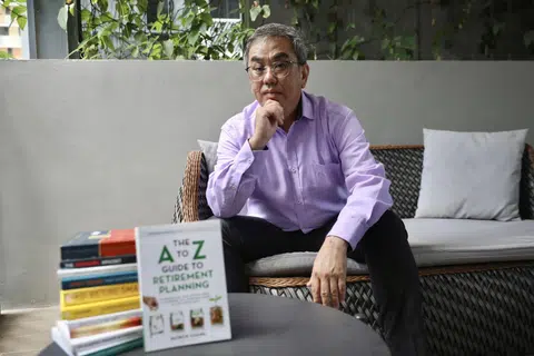 Financial adviser and author Patrick Chang, 58, is an advocate of protirement or proactive retirement.