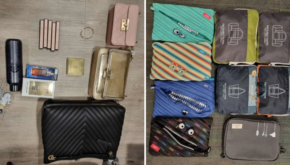 Stolen items from Changi Airport