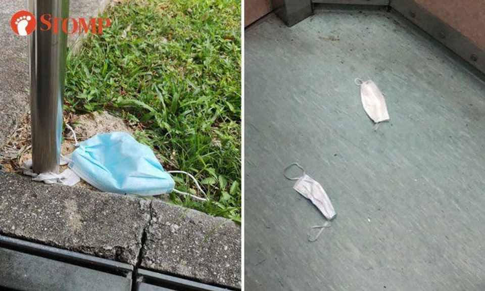 People aren't disposing their used masks properly: "It's so selfish"