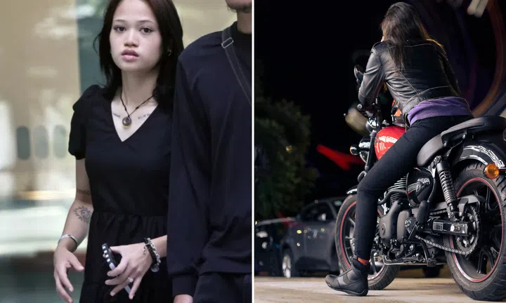 Woman throws 3 flower pots from HDB corridor and rides motorbike without license after drinking