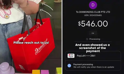 Woman allegedly made off with $546 worth of hair products using fake PayLah! screenshot at Orchard pop-up event
