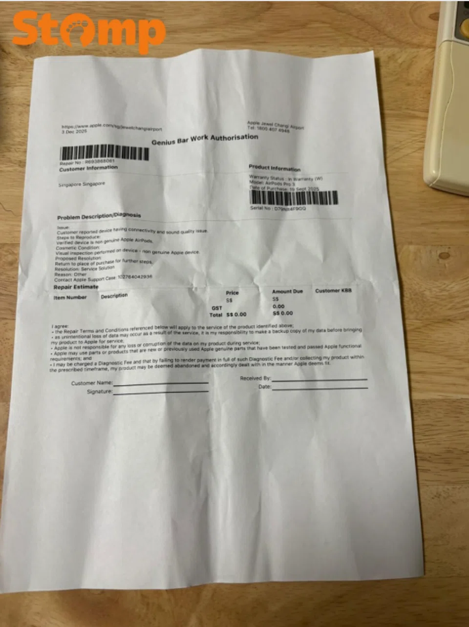 fake airpods scam on carousell