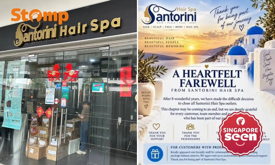 Salon closes Marsiling outlet, concerns arise over prepaid packages and unpaid salaries
