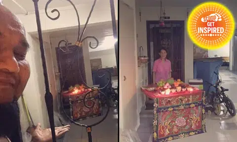Auntie asking for permission to put up altar in Pasir Ris when she didn't need to shows what racial harmony means