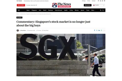 All the content published on The News Singapore is copied from local news outlet CNA, then credited to its press room.