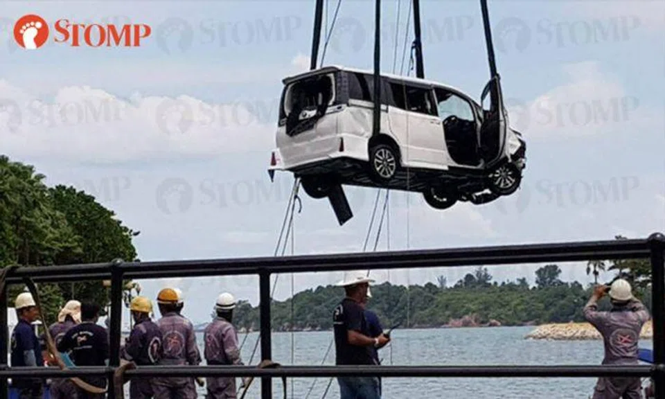 Drug user who drove into sea off Sentosa jailed and disqualified from driving