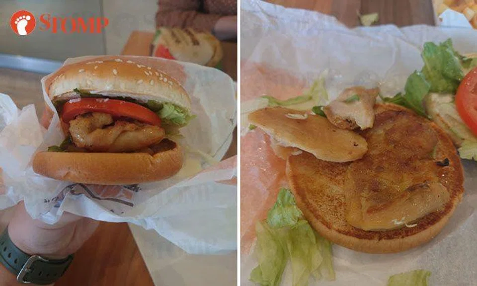 Stomper surprised at how different Burger King's Tendergrill chicken burger is now: Here's why
