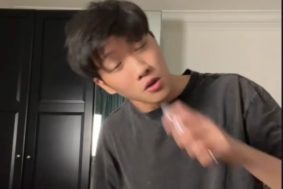 The user's video warning about the dangers of vaping has gone viral.