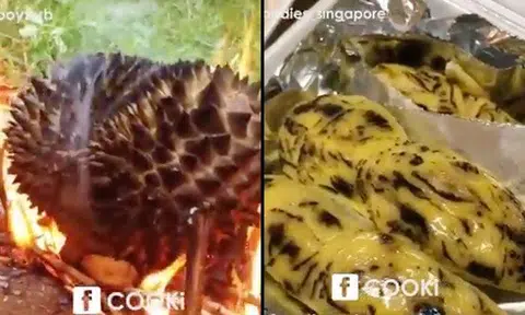 Video of durian being grilled goes viral, fans of fruit declare it a blasphemy