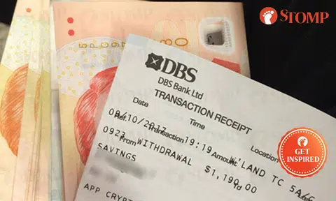 Did you leave behind $1,190 at Woodlands Town Centre ATM? Here's how you can get it back