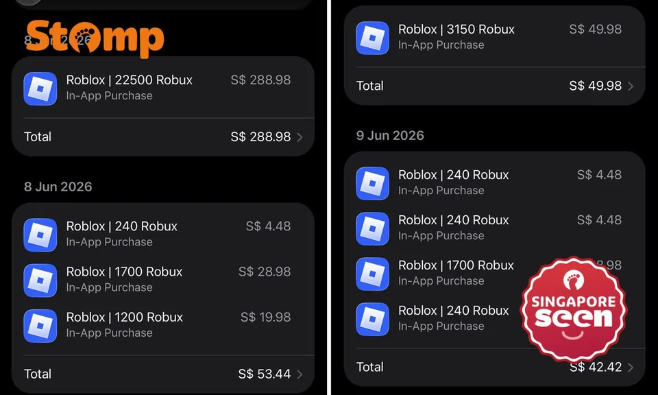 Apple user shocked by $938.48 charges for in-app Roblox purchases made by child using her iPhone
