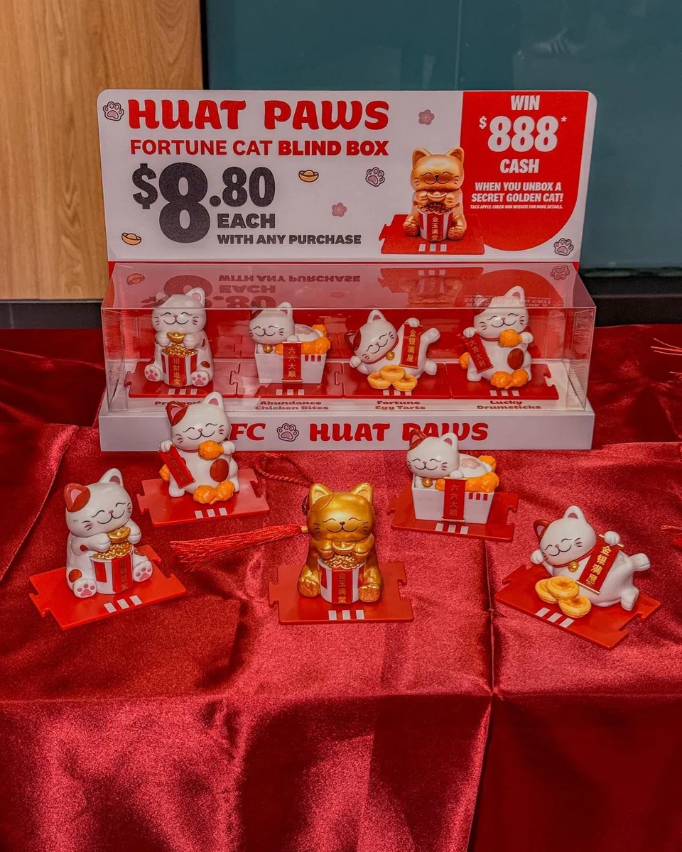 KFC Huat Paws blind boxes