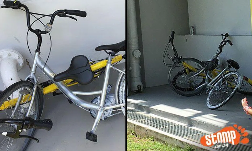 Please lah, repainting ofo bikes or locking them up don’t make them yours