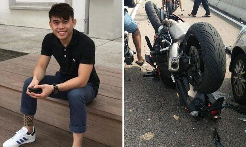 Cai Yu Heng died several days after he was involved in an accident when heading to Malaysia for breakfast.