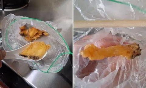 Woman says $9.21 for fried fish soup with rice from Nex not worth it, fish slices 'thin as chopstick' 