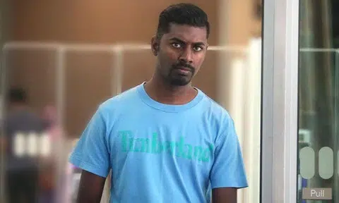 Surenthiran Sugumaran decided to start a fire to cause inconvenience to his ex-girlfriend’s fiance before their wedding ceremony. PHOTO: ST FILE