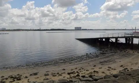 Sembawang Park Beach still unsafe for swimming