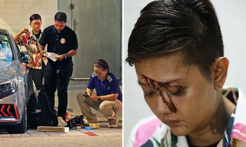 Man, 66, stabs woman, 43, in forehead after seeing her chatting with other men at Jurong void deck