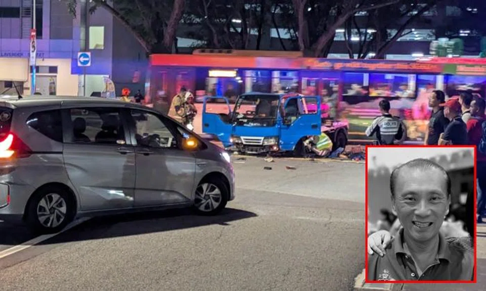 A 57-year-old tow truck driver (inset) who was in a hit-and-run-accident with a car in Kallang died on on Aug 25.