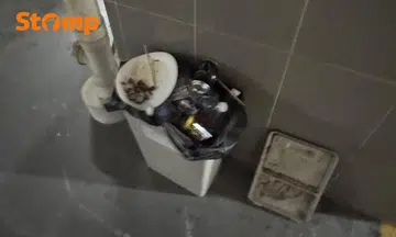yishun void deck used as private storeroom