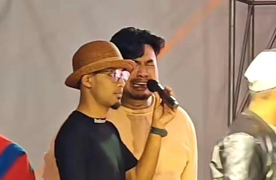 The crying contest was held to create more buzz at the Kelantan Event Expo.