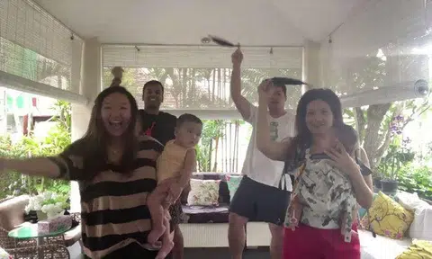 Singaporeans participate in fun video encouraging people to stay home