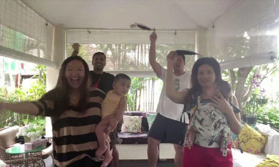Singaporeans participate in fun video encouraging people to stay home
