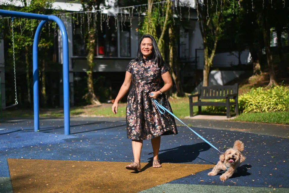 Ms Leizle Menez came to Singapore to work in 2002.