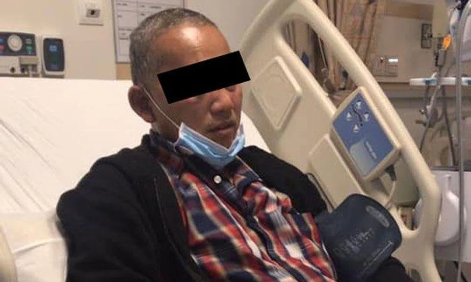 Cabby taken to hospital after allegedly getting punched and choked by passenger in attempted robbery