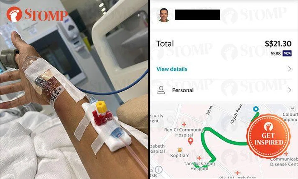 Man thanks Grab driver who rushed him to hospital and saved his life