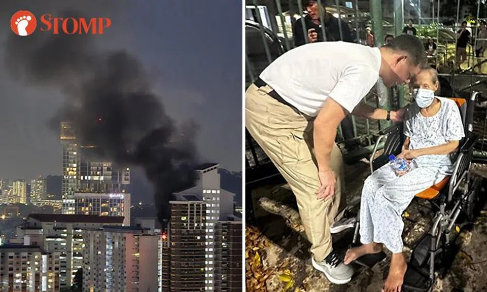 A fire erupted in a bedroom on the 23rd floor of Block 5 Holland Close on the night of June 19.