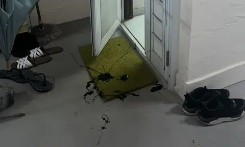 Black paint splashed on gate outside Jalan Batu flat on New Year's Day, 50-year-old man arrested
