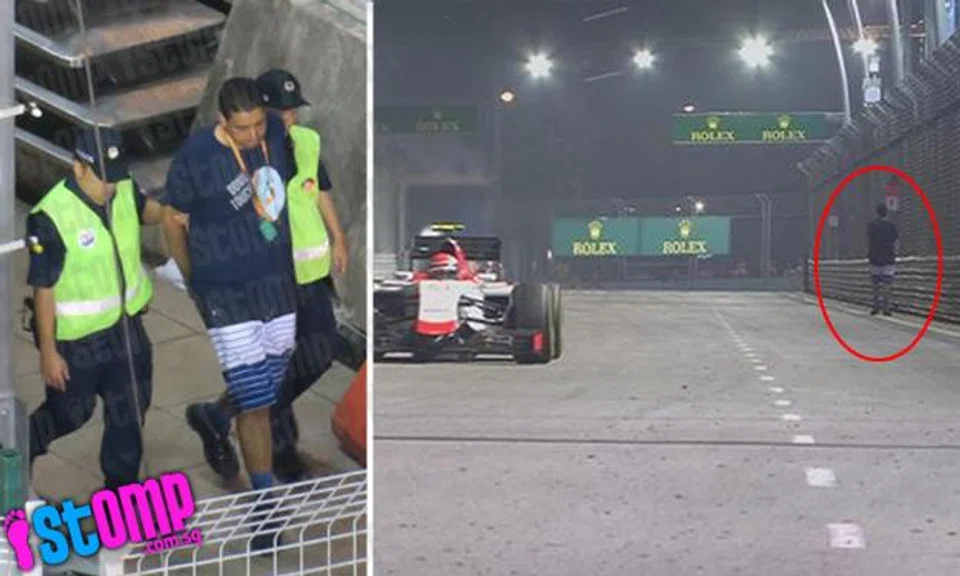 27-year-old man arrested after walking on F1 track while race was still ongoing
