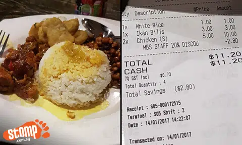 Would you pay $11.20 for a plate of Nasi Padang with this amount of chicken?