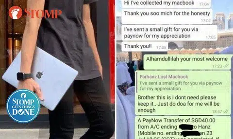 Man reunited with MacBook after Stomp appeal -- and kind soul who found it even declines reward