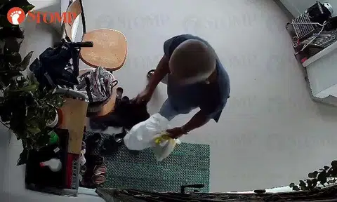 Man grabs $250 Adidas shoes from outside Jurong East HDB flat: 'Culprit better own up'
