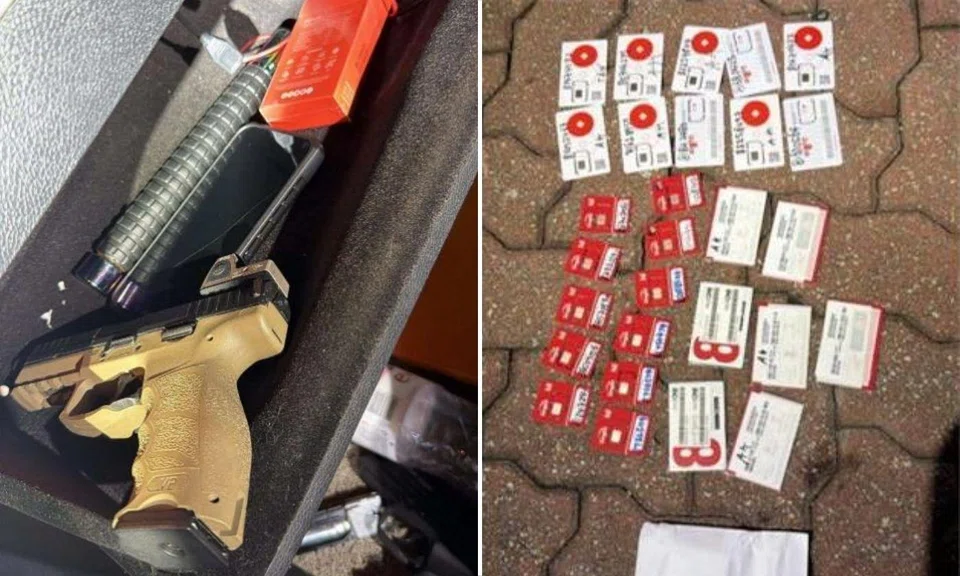 Seized items
