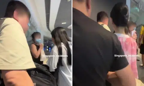 Grown-ups rush into Ion Orchard to line up for free Superga shoes, alleged queue-cutting ensues