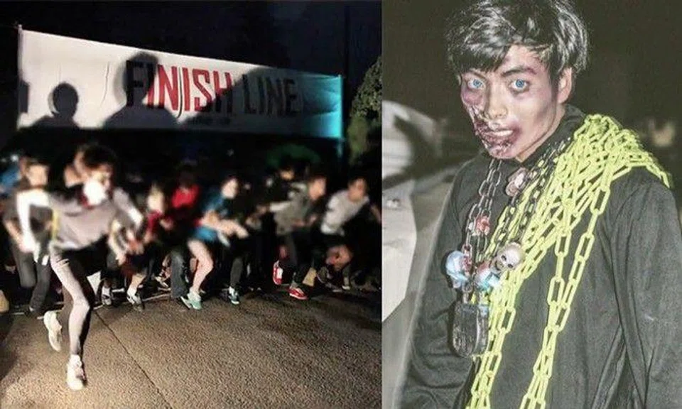 What it takes to be a zombie in this creepy race