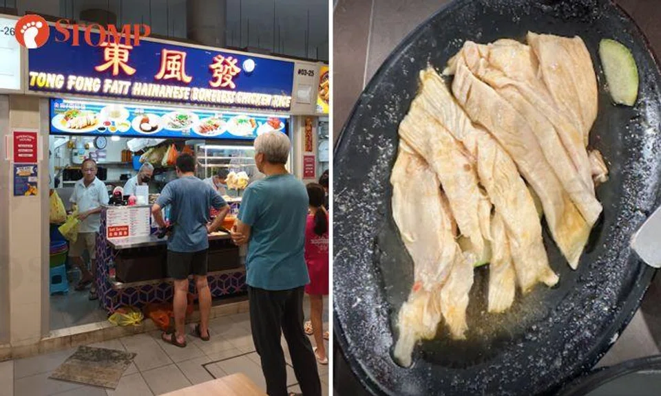 Diner says unmasked chicken rice seller was coughing, gave wrong order and 'wanted to fight me'