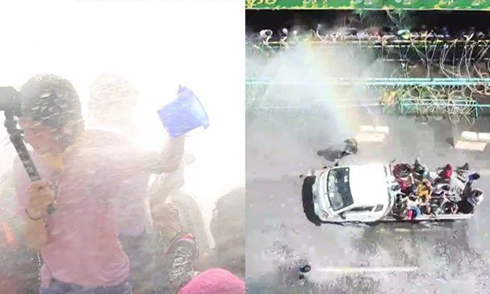 This is how crazy it can get in the motherland of water festivals
