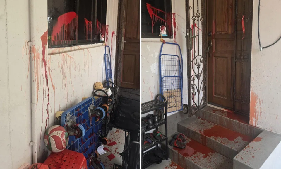 Man detained by occupants of Jurong West flat until police arrive, arrested for loan shark harassment