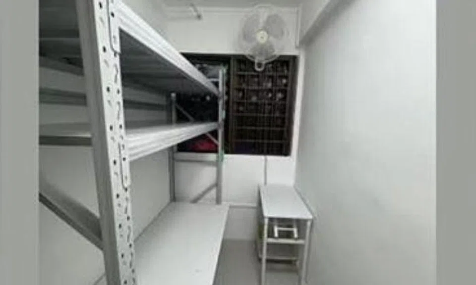 The landlord first put up the listing for what appeared to be a utility room in a Toa Payoh Central flat on his personal Facebook page a few days ago.