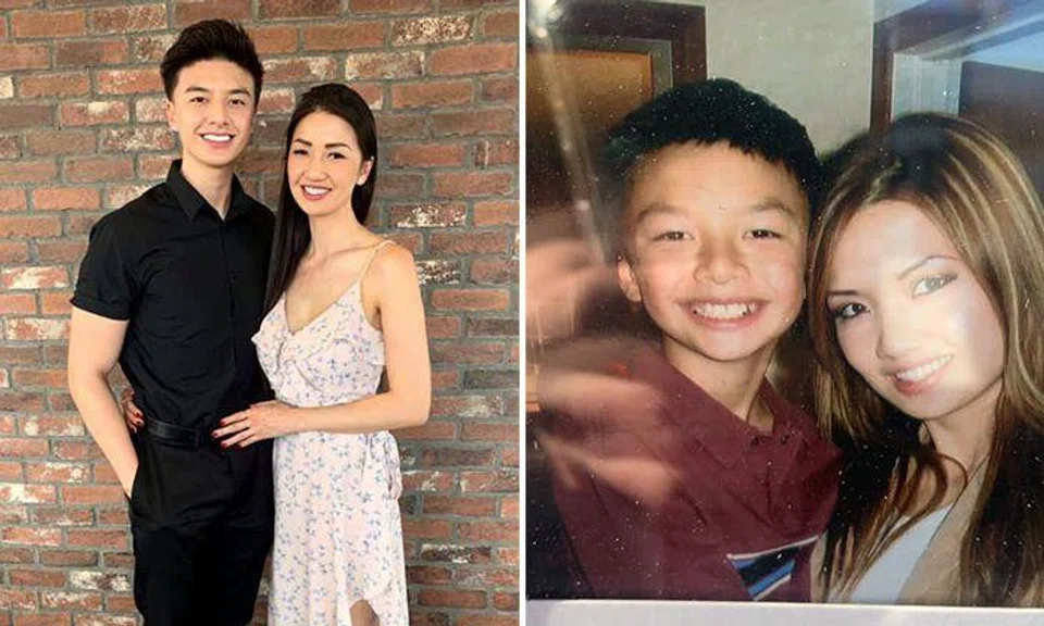 Son shares photos of his gorgeous mum in her 40s, netizens think she's his girlfriend